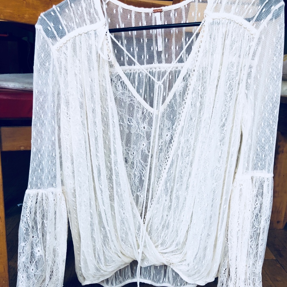 Lace Long Sleeve Shirt